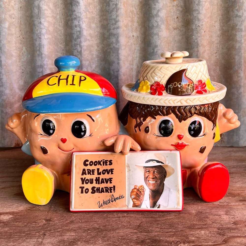 Famous Amos cookie jar
